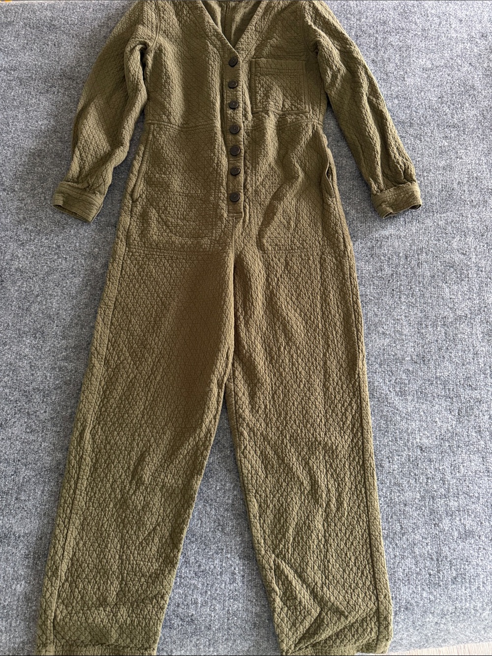 madewell diamond jacquard jumpsuit